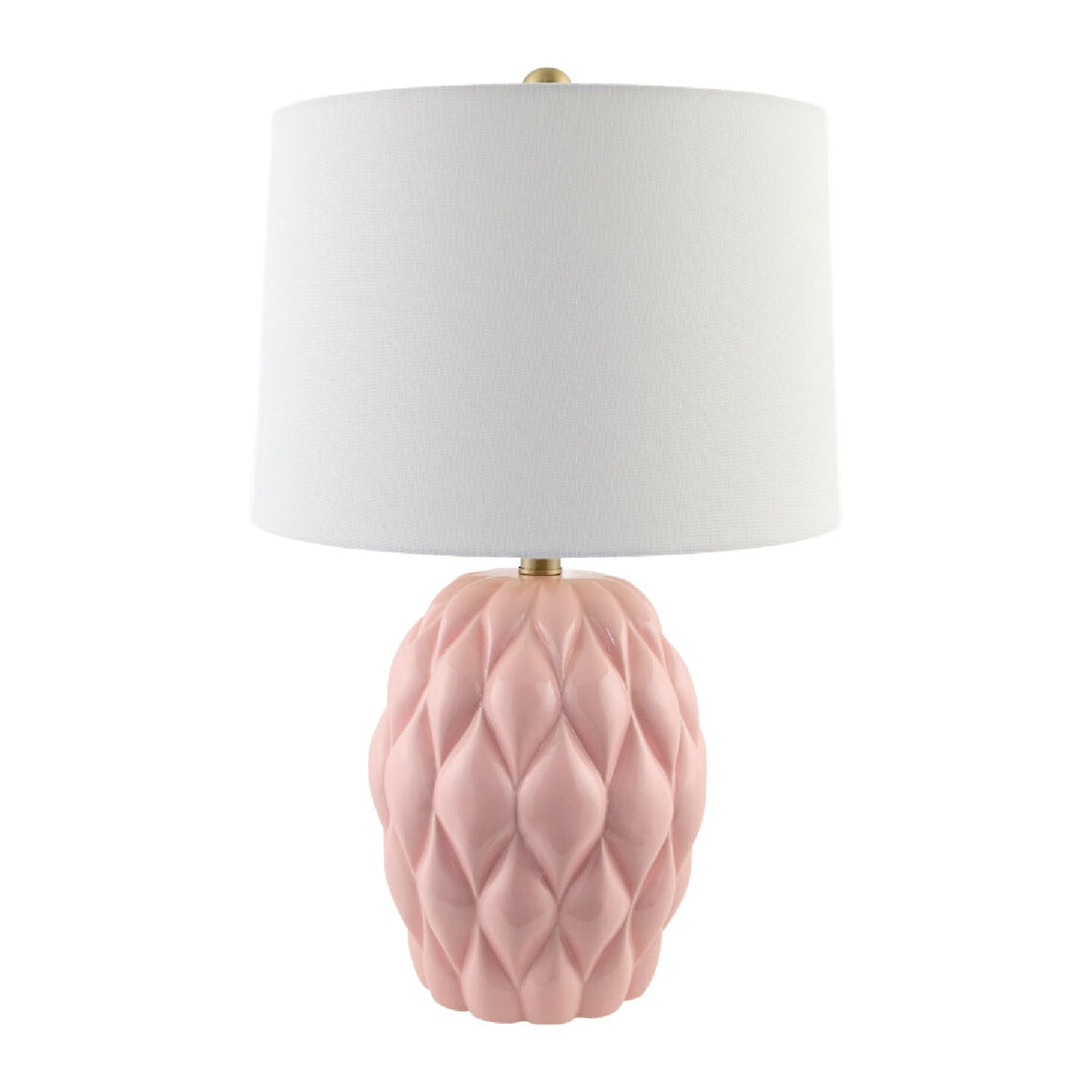 Modern European furniture - Reliefed Ceramic Accent Table Lamp - www.oroa.com