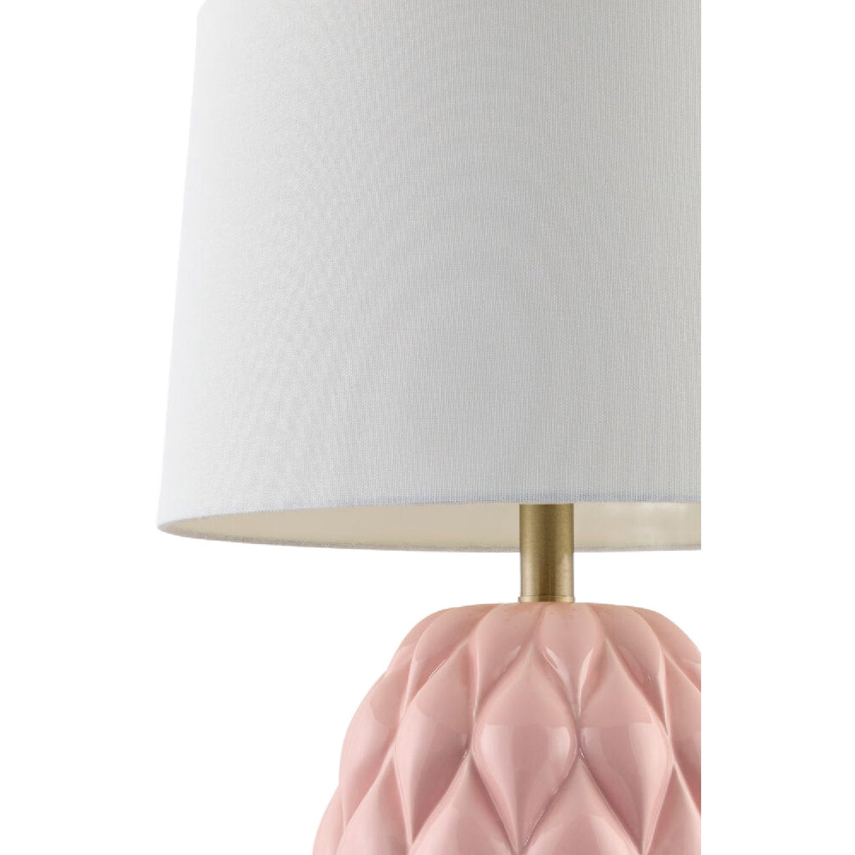 Modern European furniture - Reliefed Ceramic Accent Table Lamp - www.oroa.com