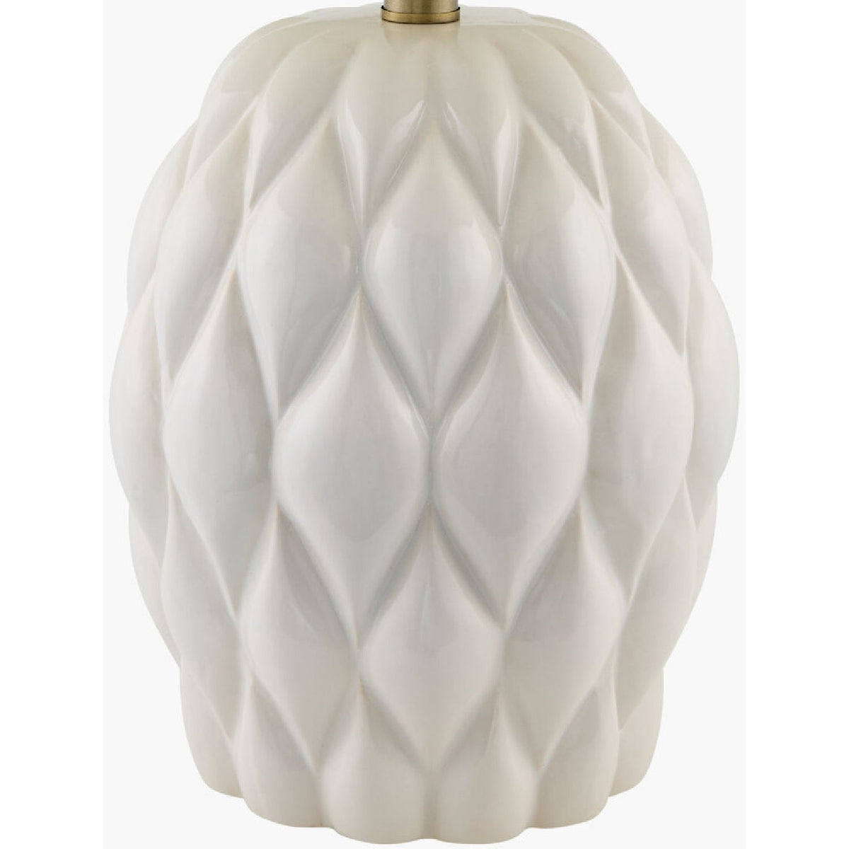 Modern European furniture - Reliefed Ceramic Accent Table Lamp - www.oroa.com