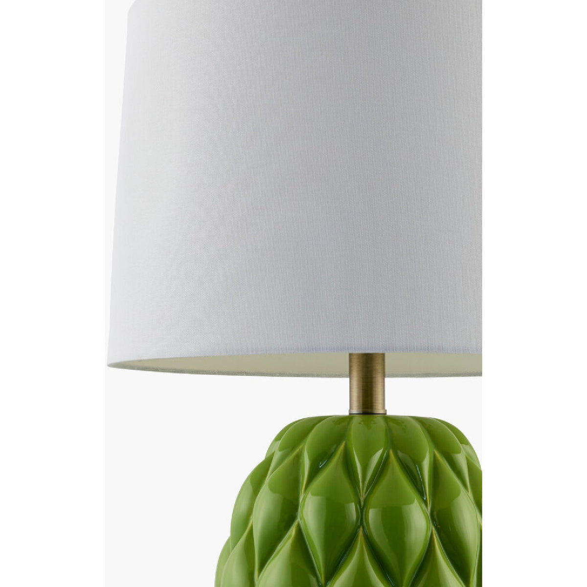 Modern European furniture - Reliefed Ceramic Accent Table Lamp - www.oroa.com