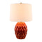 Modern European furniture - Reliefed Ceramic Accent Table Lamp - www.oroa.com