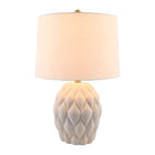 Modern European furniture - Reliefed Ceramic Accent Table Lamp - www.oroa.com