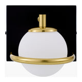 Modern European furniture - Gold Ring Glass Wall Lamp - www.oroa.com