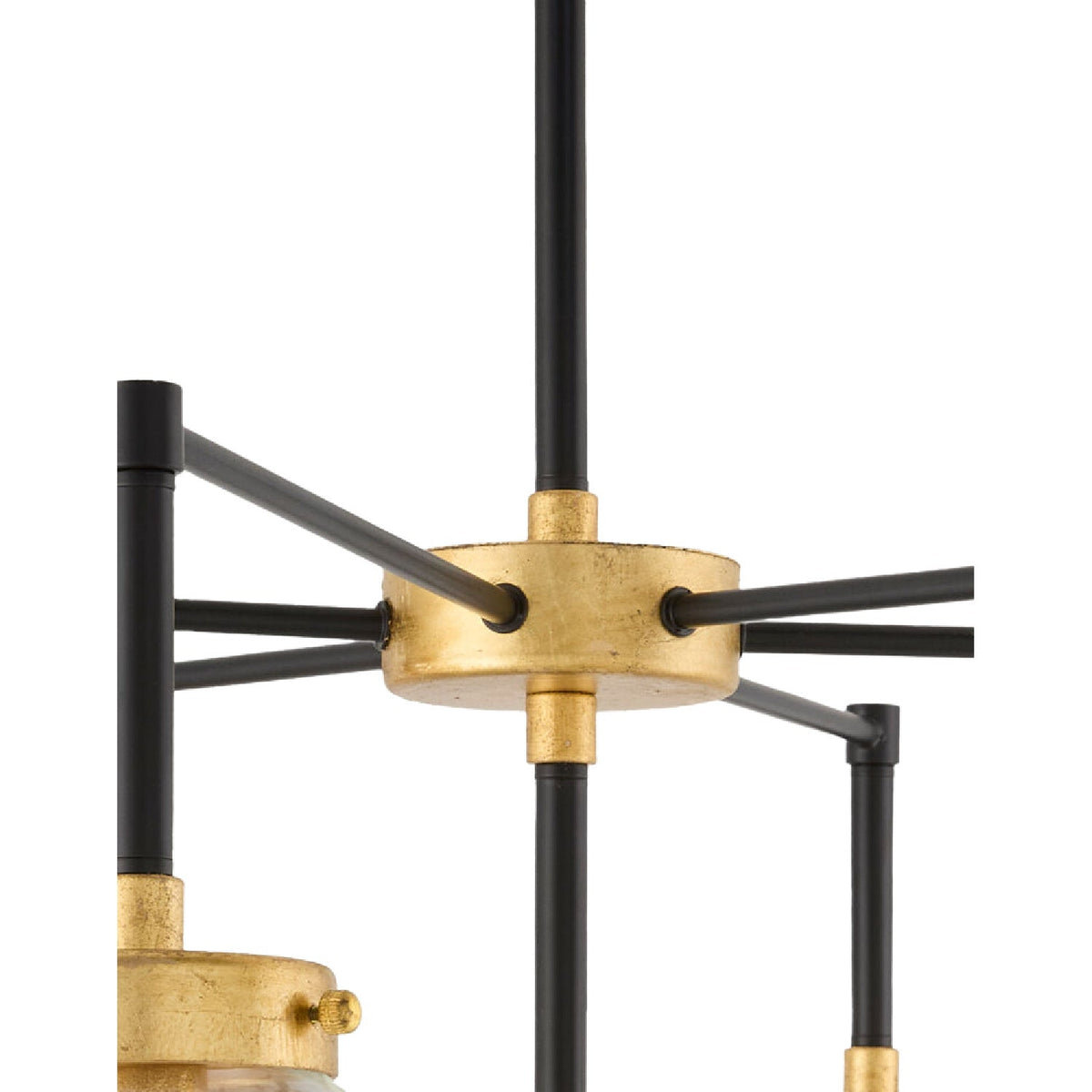 Modern European furniture - 9-Light Clear Glass Chandelier - www.oroa.com