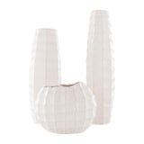 Modern European furniture - Glazed Ceramic Outdoor Vases (3) - www.oroa.com