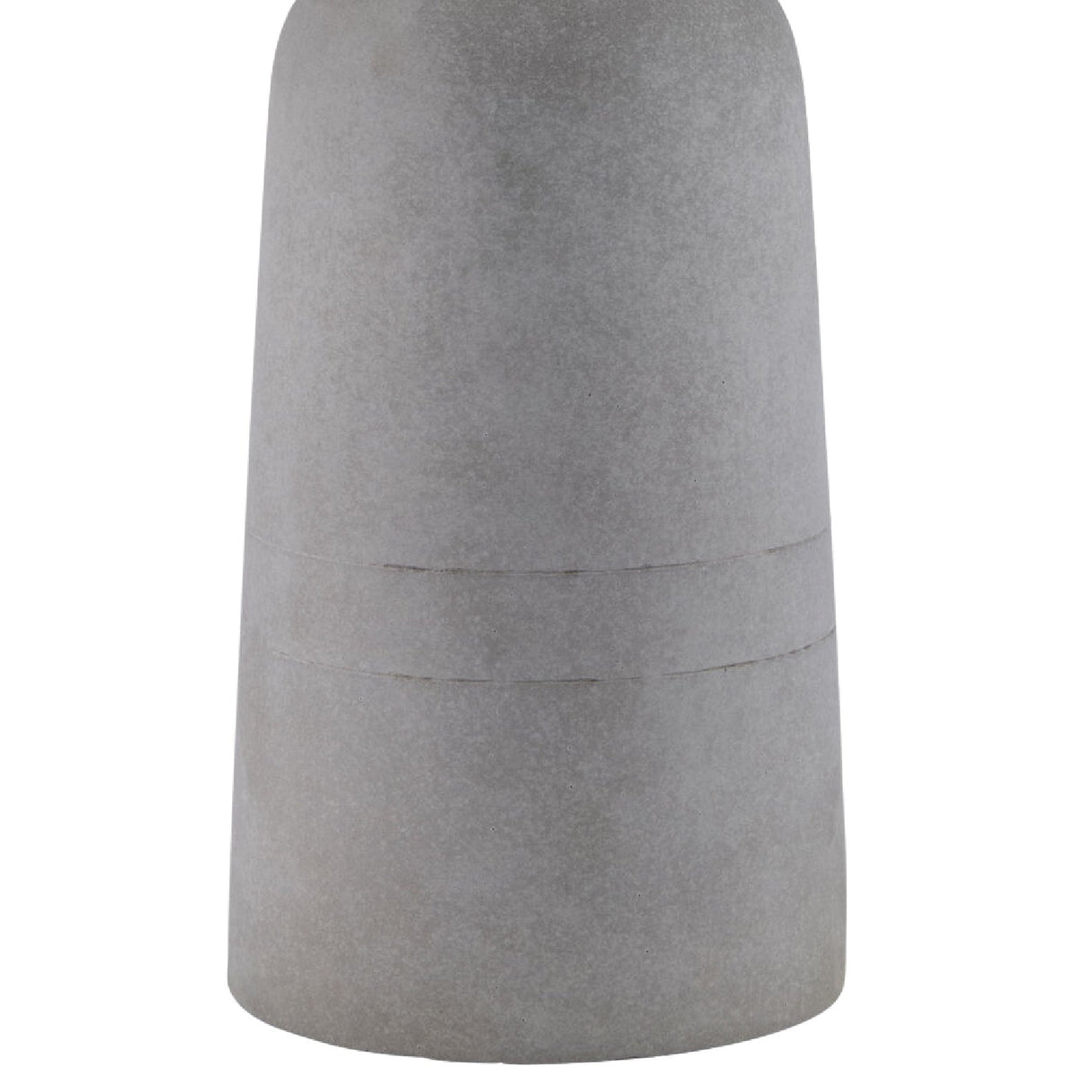 Modern European furniture - White Cotton Concrete Table Lamp - www.oroa.com