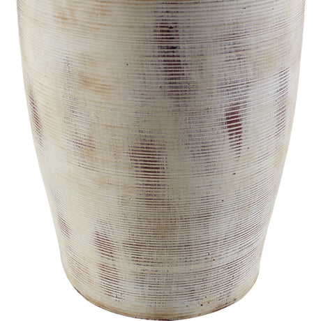 Modern European furniture - Painted Cream Cement Floor Lamp - www.oroa.com