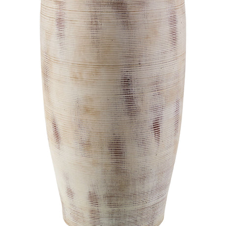 Modern European furniture - Painted Cream Cement Floor Lamp - www.oroa.com