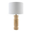 Modern European furniture - White Jute Accent Table Lamp - www.oroa.com