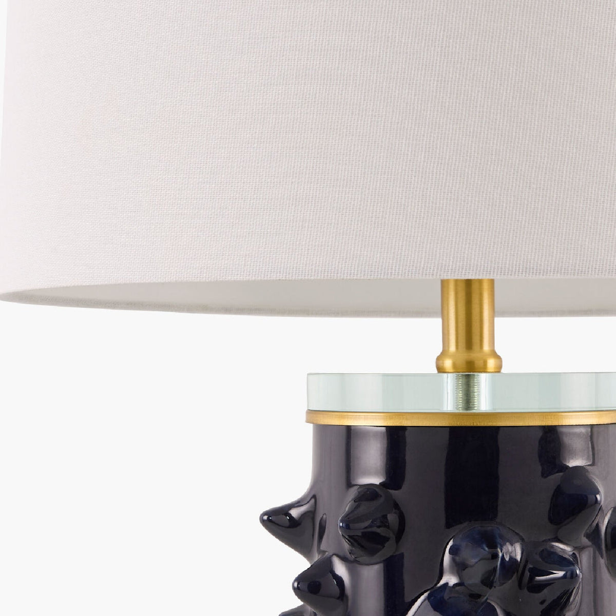 Modern European furniture - Spike Studded Ceramic Table Lamp - www.oroa.com