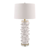 Modern European furniture - Spike Studded Ceramic Table Lamp - www.oroa.com