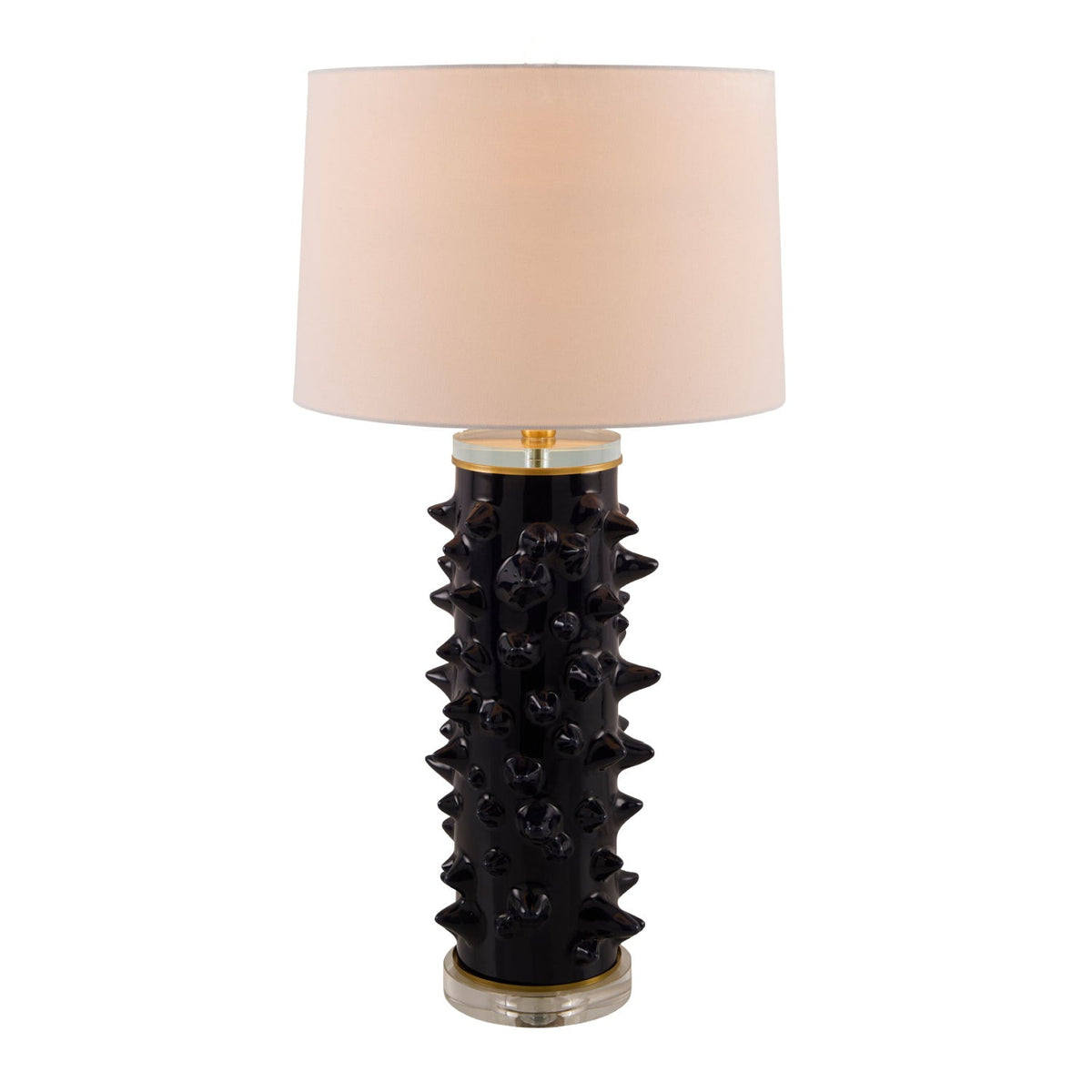 Modern European furniture - Spike Studded Ceramic Table Lamp - www.oroa.com
