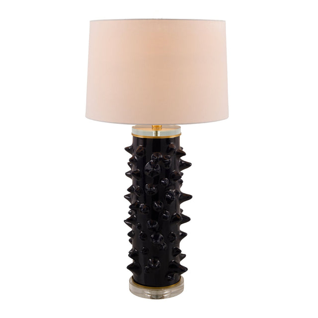 Modern European furniture - Spike Studded Ceramic Table Lamp - www.oroa.com