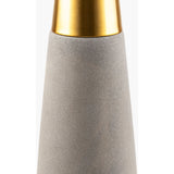 Modern European furniture - Beige Linen Concrete Table Lamps (2)  - www.oroa.com