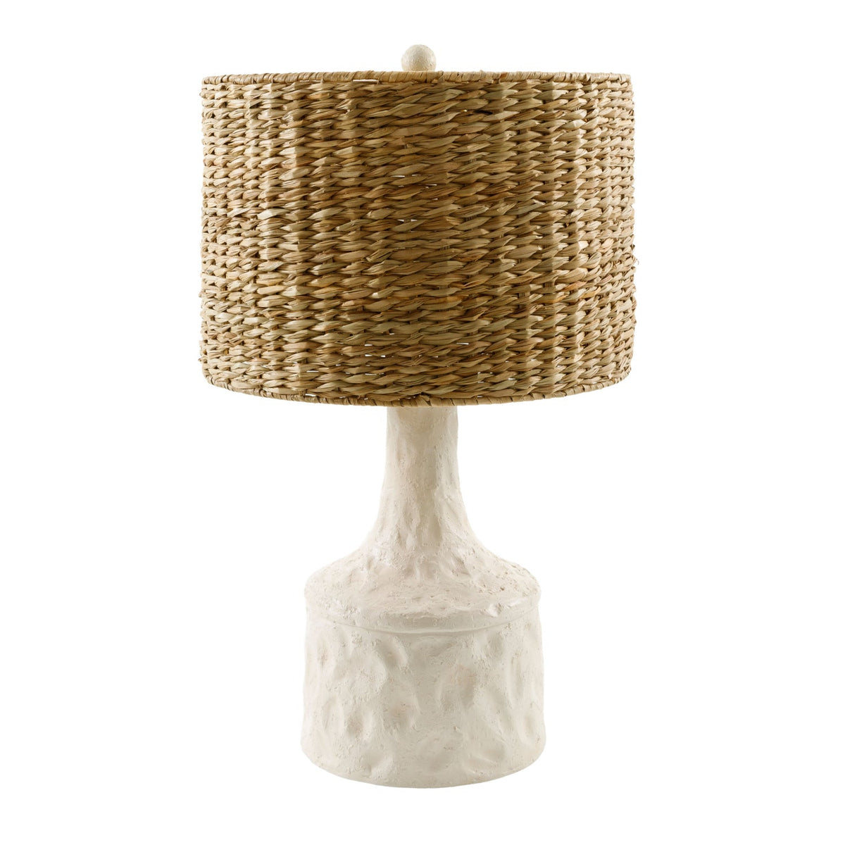 Modern European furniture - Tan Seagrass Accent Table Lamp - www.oroa.com