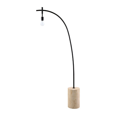 Modern European furniture - Patterned Blue Linen Floor Lamp - www.oroa.com