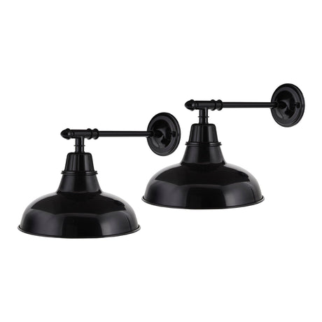 Modern European furniture -  Metal Shade Wall Lamps (2) - www.oroa.com