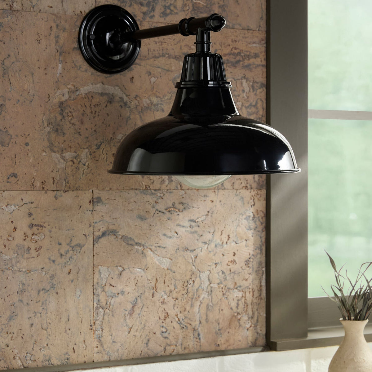 Modern European furniture -  Metal Shade Wall Lamps (2) - www.oroa.com