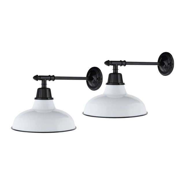 Modern European furniture -  Metal Shade Wall Lamps (2) - www.oroa.com