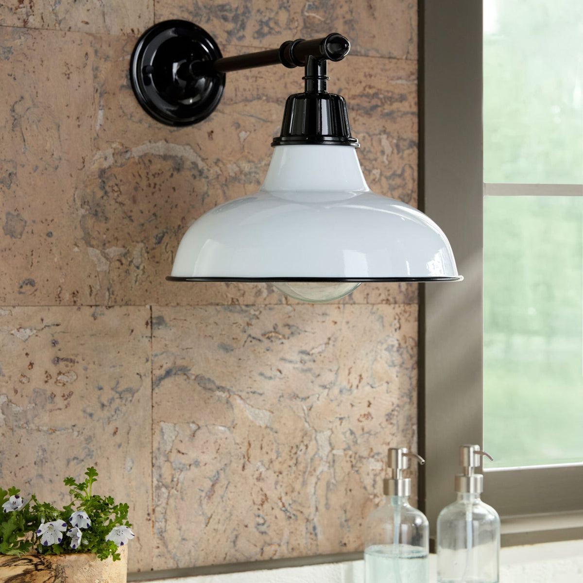 Modern European furniture -  Metal Shade Wall Lamps (2) - www.oroa.com