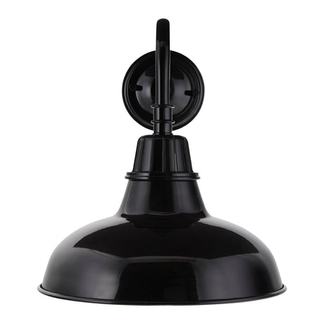Modern European furniture -  Metal Shade Outdoor Wall Lamps (2) - www.oroa.com