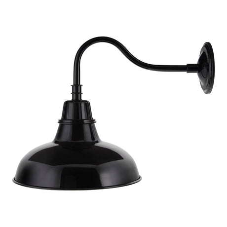 Modern European furniture -  Metal Shade Outdoor Wall Lamps (2) - www.oroa.com