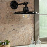 Modern European furniture -  Metal Plate Shade Wall Lamps (2) - www.oroa.com