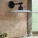 Modern European furniture -  Metal Plate Shade Wall Lamps (2) - www.oroa.com