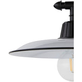 Modern European furniture -  Metal Plate Shade Wall Lamps (2) - www.oroa.com