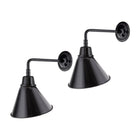 Modern European furniture - Conical Metal Shade Wall Lamps (2) - www.oroa.com