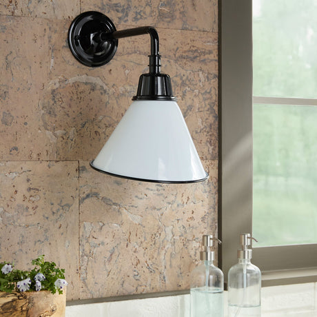 Modern European furniture - Conical Metal Shade Wall Lamps (2) - www.oroa.com