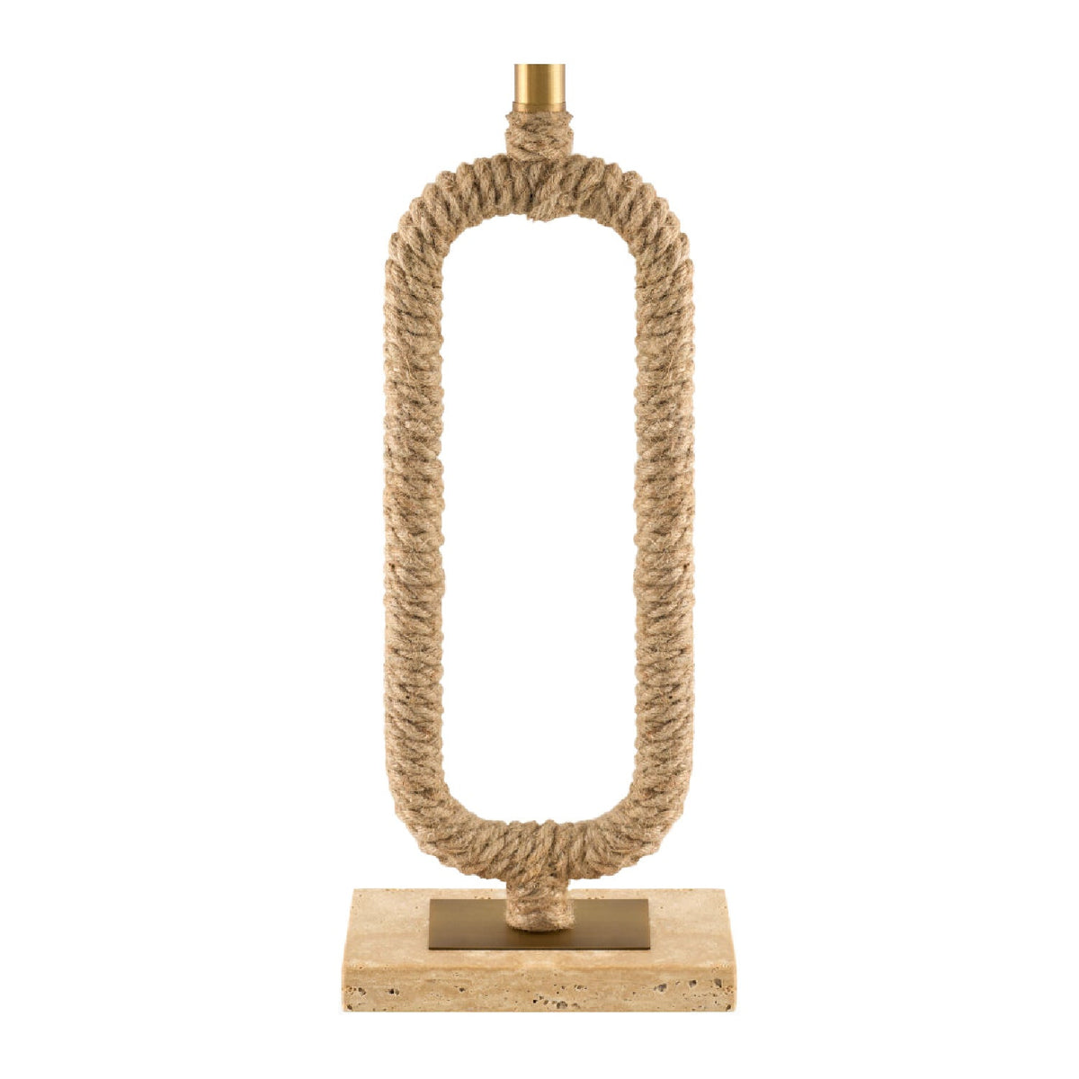Modern European furniture - Natural Hemp Wrapped Table Lamp - www.oroa.com