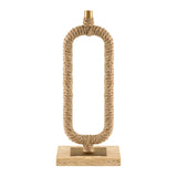 Modern European furniture - Natural Hemp Wrapped Table Lamp - www.oroa.com