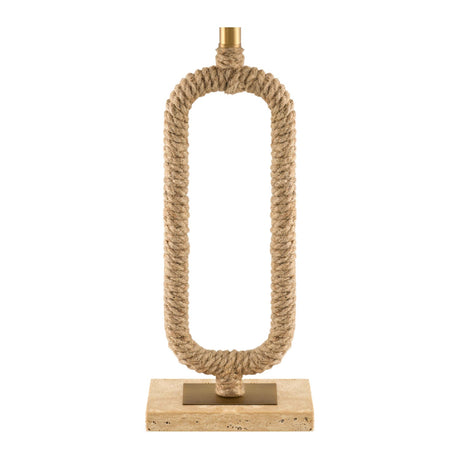 Modern European furniture - Natural Hemp Wrapped Table Lamp - www.oroa.com