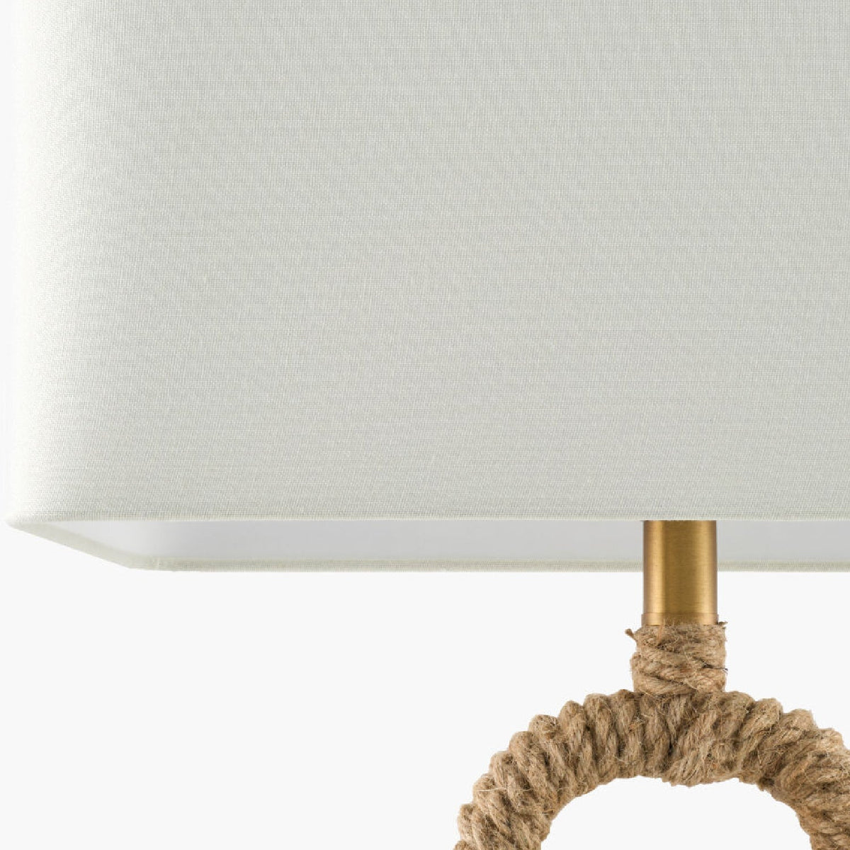 Modern European furniture - Natural Hemp Wrapped Table Lamp - www.oroa.com
