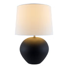 Modern European furniture - Glazed Ceramic Linen Table Lamp - www.oroa.com