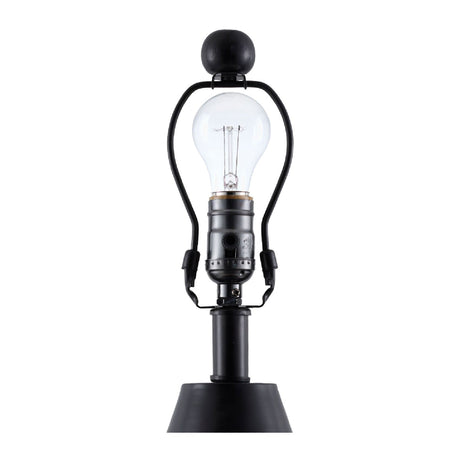 Modern European furniture - Black Iron Accent Table Lamp - www.oroa.com
