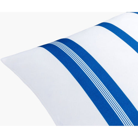 Modern European furniture - Blue Stripes Down Insert Pillow - www.oroa.com