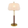 Modern European furniture - White Cotton Accent Table Lamp - www.oroa.com