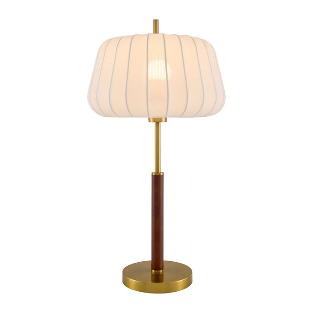 Modern European furniture - White Cotton Accent Table Lamp - www.oroa.com