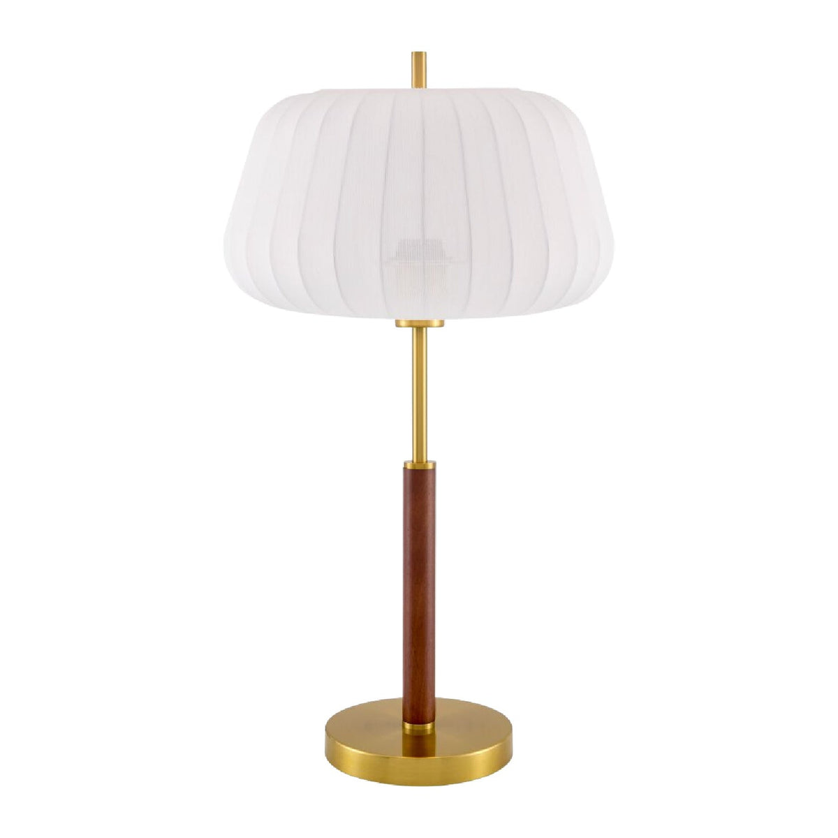 Modern European furniture - White Cotton Accent Table Lamp - www.oroa.com