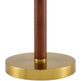 Modern European furniture - White Cotton Accent Table Lamp - www.oroa.com