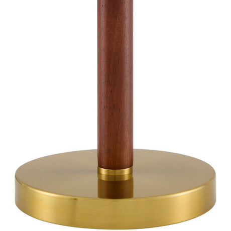 Modern European furniture - White Cotton Accent Table Lamp - www.oroa.com