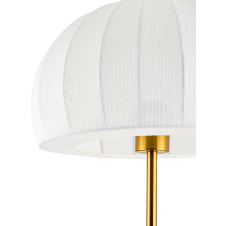 Modern European furniture - White Cotton Accent Table Lamp - www.oroa.com