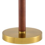 Modern European furniture - White Cotton Accent Table Lamp - www.oroa.com