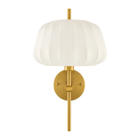 Modern European furniture - White Cotton Accent Wall Lamp - www.oroa.com
