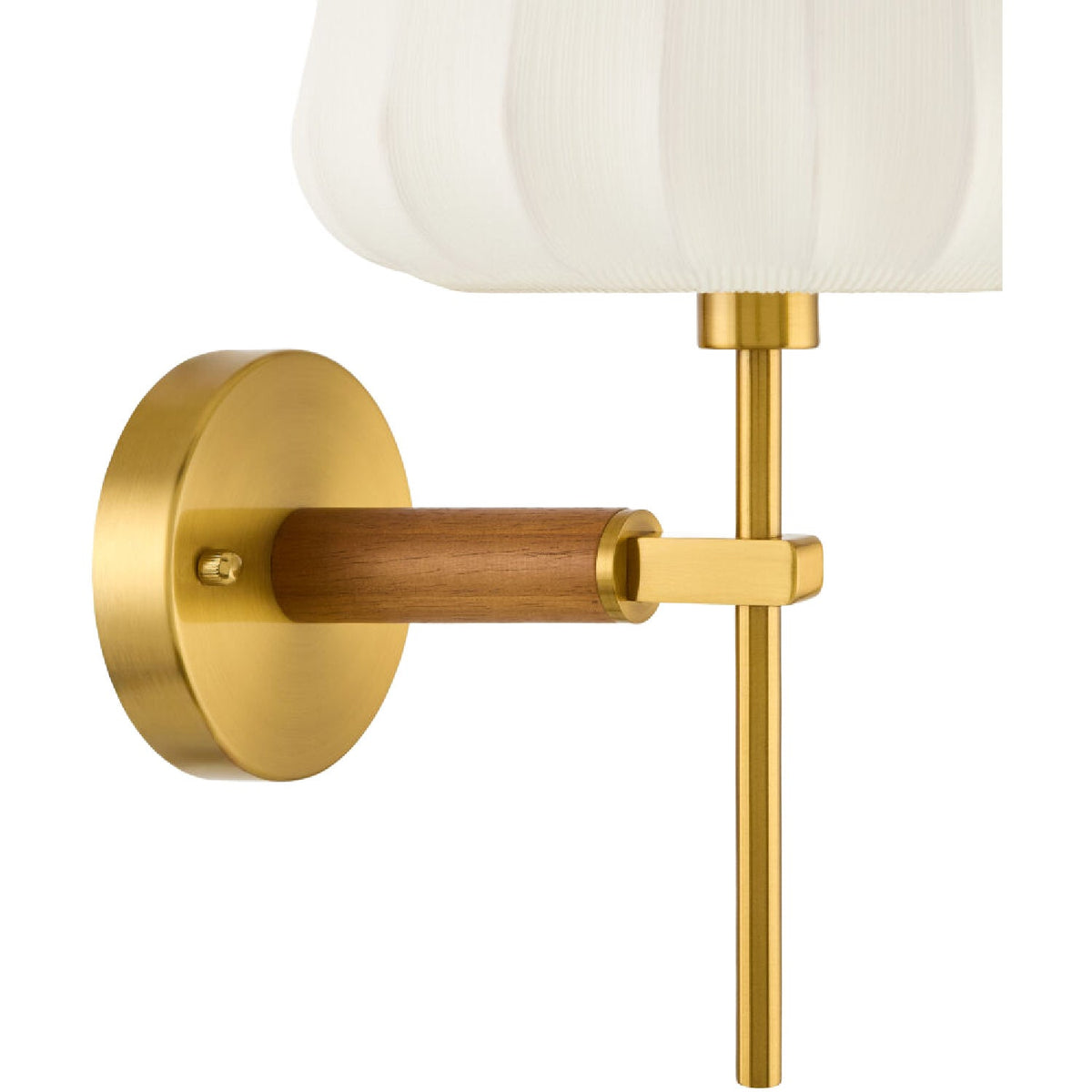 Modern European furniture - White Cotton Accent Wall Lamp - www.oroa.com