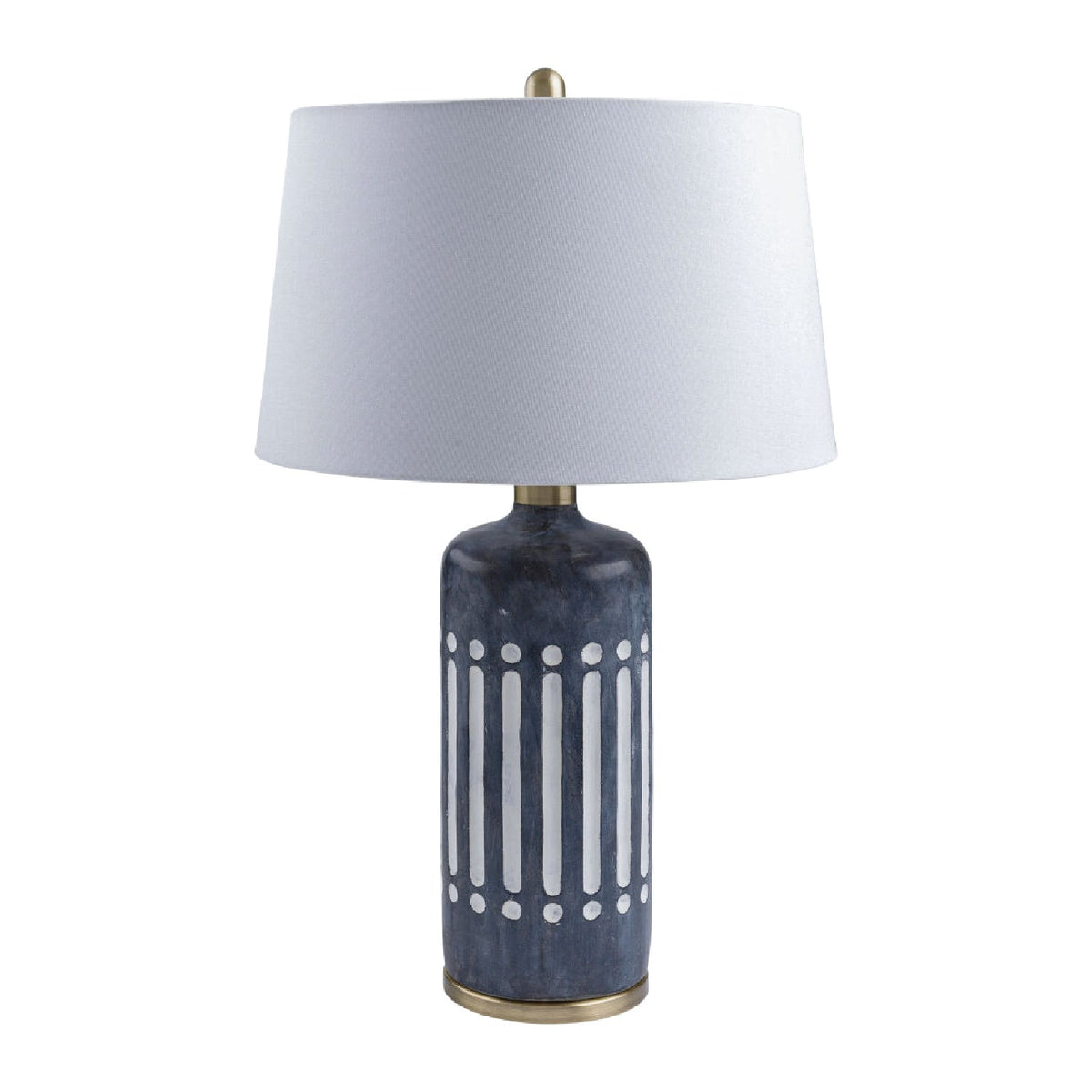 Modern European furniture - Gray Cement Accent Table Lamp - www.oroa.com