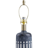Modern European furniture - Gray Cement Accent Table Lamp - www.oroa.com