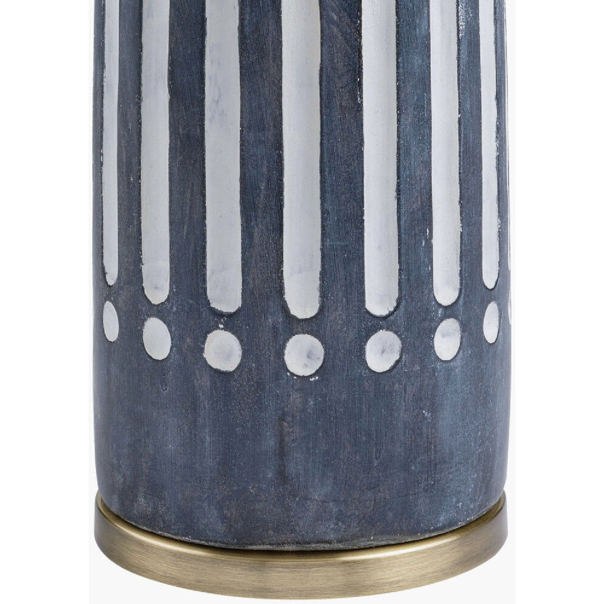 Modern European furniture - Gray Cement Accent Table Lamp - www.oroa.com